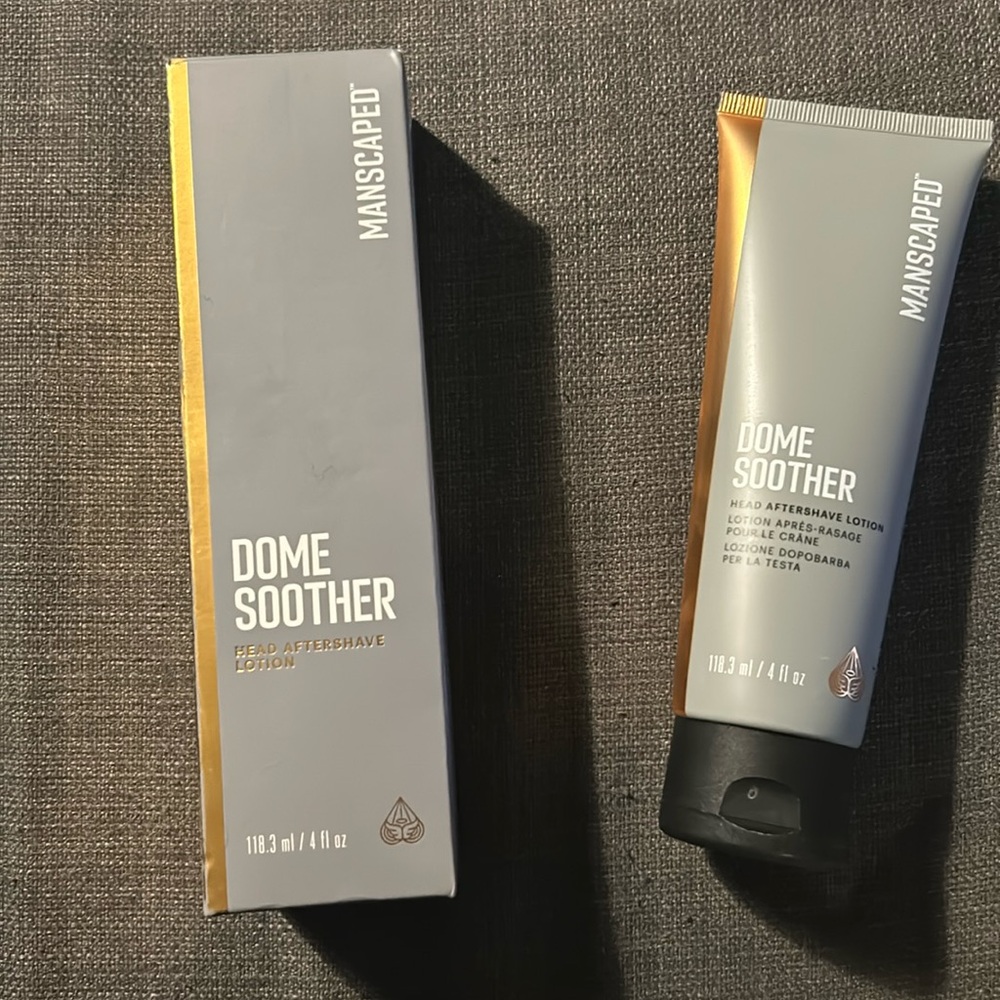 Brand new unused manscaped dome soother (head after shave lotion)